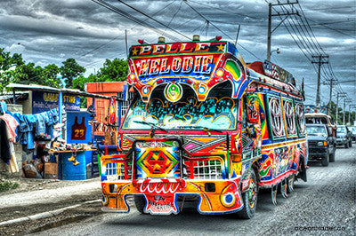 Haïti: l'art sur quatre roues