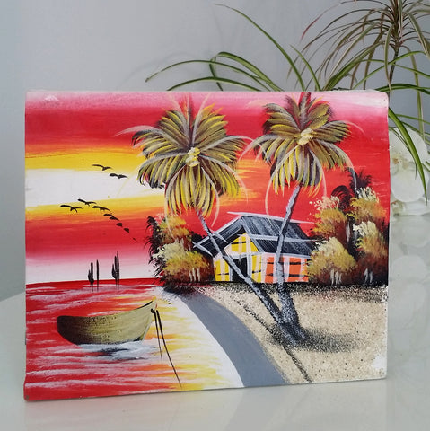 Beach painting from Dominican Republic | Latitudes World Décor