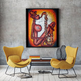 Blues en Liberté Peinture Originale
