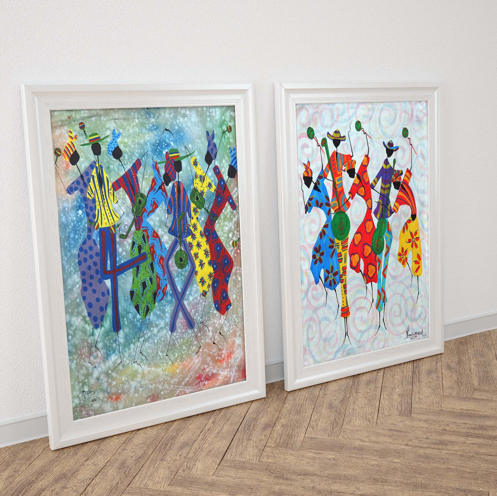 Haitian Kanaval Combo Original Painting