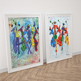 Haitian Kanaval Combo Original Painting