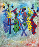 Haitian Kanaval Combo Original Painting