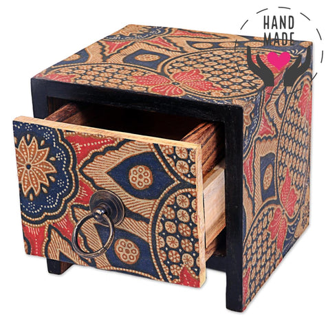 Batik Little Chest | Latitudes World Décor Decorative Boxes