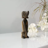 Pure Devotion Mahogany Statuette Sculptures