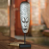 Silver Elegance Tall Mask Masks