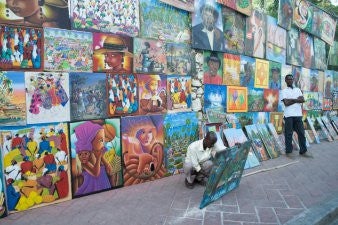 Un peuple d'artistes habite Haïti (André Malraux)