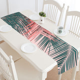 Chemin de table Palme Rose