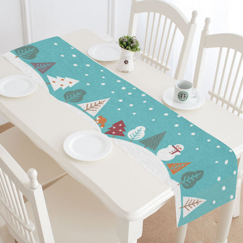 Snowy Hills Table Runner