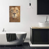 Lion Magnifique Impression sur Canevas