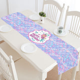 Happy Birthday Mermaid Table Runner