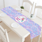 Bonne Fête Mermaid Table Runner