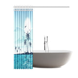 Beach Blues Shower Curtain