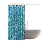 Bold Waves Shower Curtain