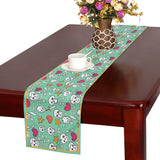 I Love Skulls Table Runner