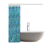 Bold Waves Shower Curtain