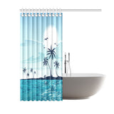 Beach Blues Shower Curtain