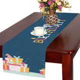 Happy Birthday I Table Runner