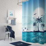 Rideau de douche Le Blues de la Mer