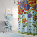 Flower Garden Shower Curtain