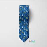 Forever Sailing Printed Tie