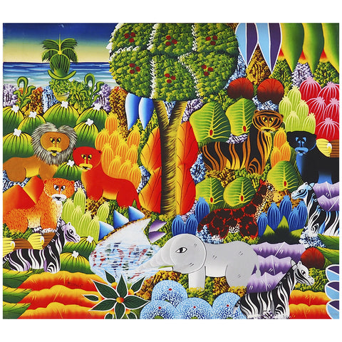 Joyful Jungle Original Painting