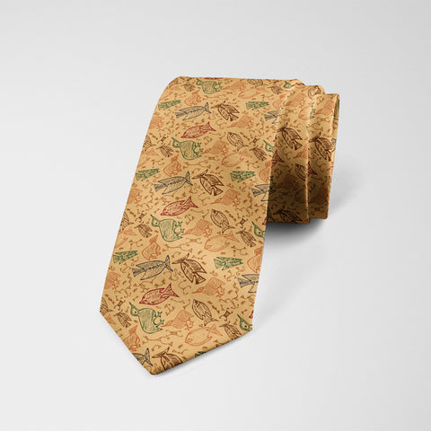 Cravate imprimée 'Kauri'