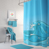 Las Olas Shower Curtain