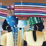 'Madanm Sara' Haitian painting | Latitudes World Décor