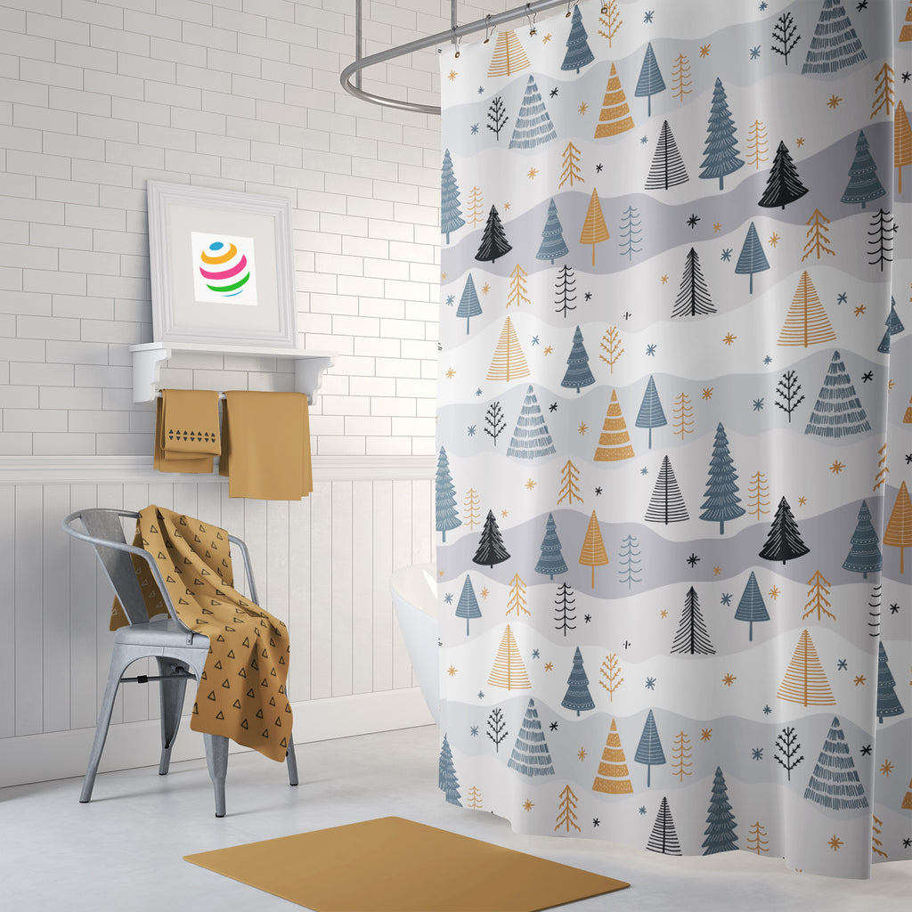 O Tannenbaum Shower Curtain