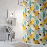 Polka Dot Autumn Shower Curtain