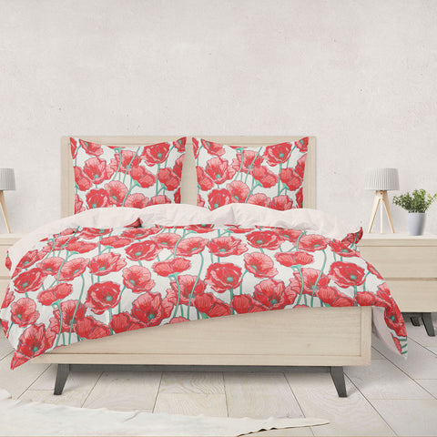 Poppy Duvet Cover Set