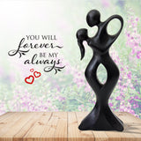 Waltz of Love Suar Wood Statuette