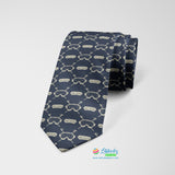 Ski Club Printed Tie