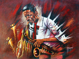 'Combo Jazz' Peintures Originales