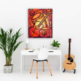 Tropical Vibrations Original Painting