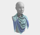 Astrid 50 X / Silk Habotai Square Scarf