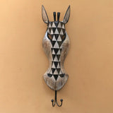 Bali Giraffe Wooden Decorative Mask Hanger | Latitudes World Décor Masks