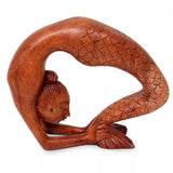 Bandhasana Mermaid Yoga Statuette | Latitudes World Décor Sculptures