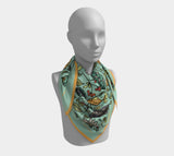 Carmelita 36 X / Silk Habotai Square Scarf