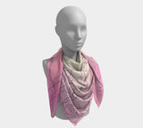 Coeur De Maman 50 X / Silk Habotai Square Scarf