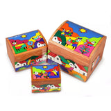 Colors Del Salvador 3 Boxes Decorative Boxes
