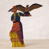 Condor Woman Ishpingo Wood Sculptures
