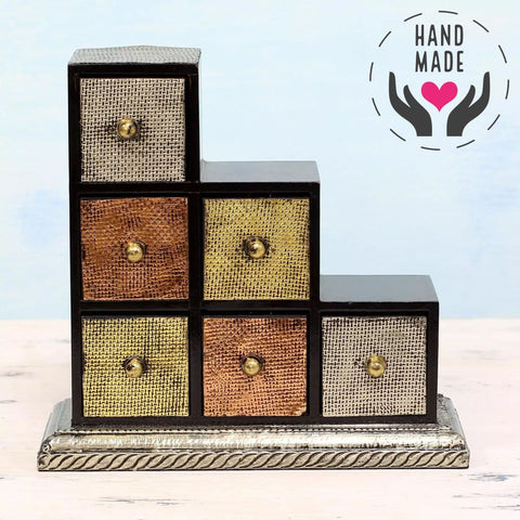 Dazzling Metallics Mini Chest Decorative Boxes