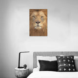 Magnificent Lion Canvas Print