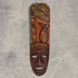 El Pescador Mahogany Mask Masks