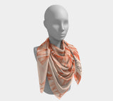 Every Rose Has Its Thorn 50 X / Silk Habotai Square Scarf