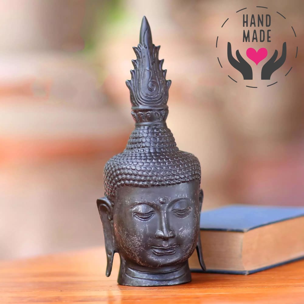 Meditation Wood sculpture from Bali