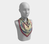 Globe-Trotter 26 X / Silk Habotai Square Scarf