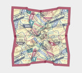 Globe-Trotter Square Scarf