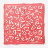 Graffiti Love - Pink Square Scarf